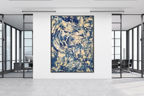 Image 1 of Jürgen Angeler - Blue Golden Star