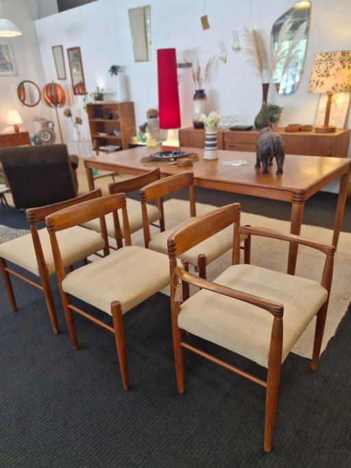 Dänisches Design Bramin Esszimmerstühle - 5er Set