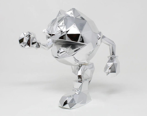 Image 1 of Pac-Man Silver by Richard Orlinski