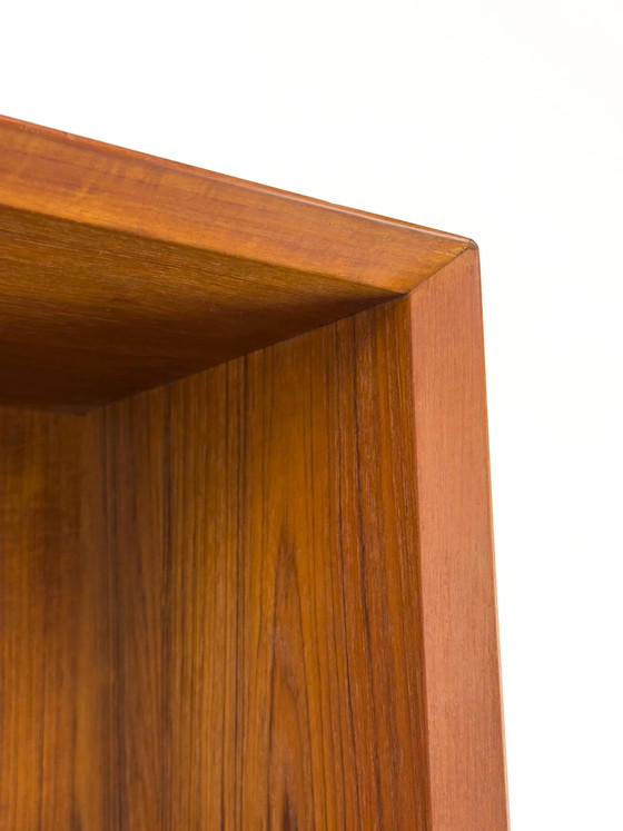 Vintage Danish Teak Bookcase by Chr. Linneberg, 1960s – Wood, Mid Century Modern (photo 20 of 21)