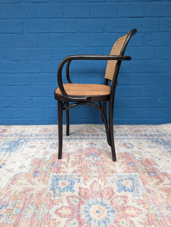 Image 1 of 5x Vintage Prague 811 chairs, Josef Hoffmann, 1960s
