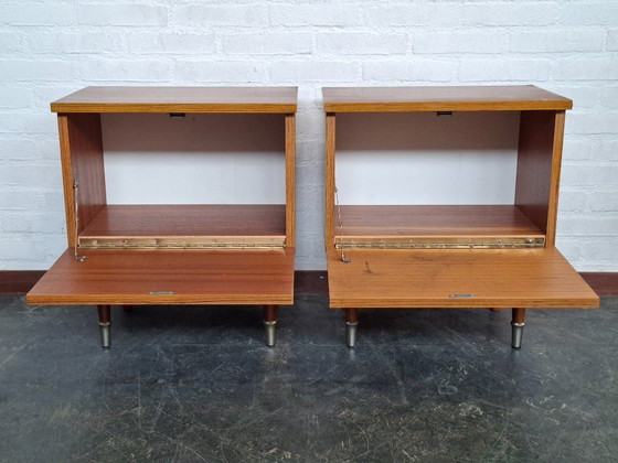 Image 1 of 2 tables de chevet années 60/70