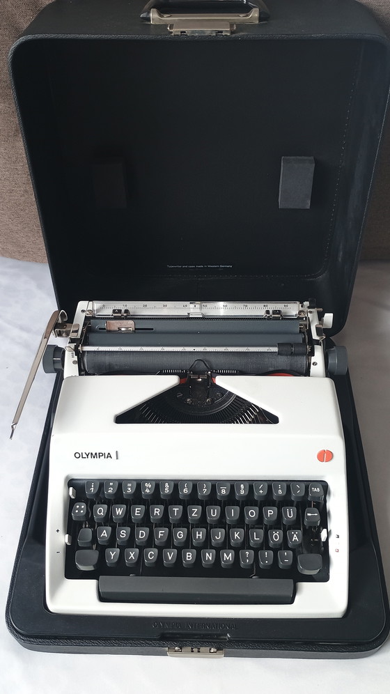 Image 1 of Olympia mechanical portable typewriter