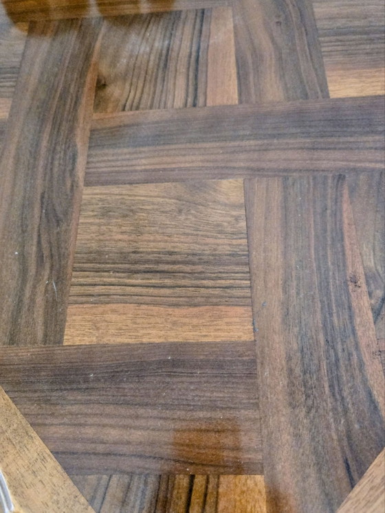 Piccola credenza / cassettiera in noce stile Luigi XV – Credenze, Legno (photo 9 of 9)