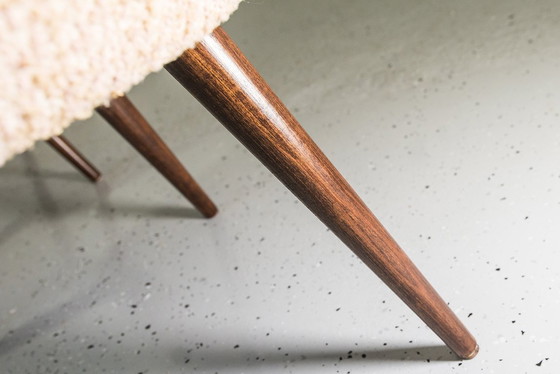 Image 1 of Fauteuils Coquille Rose Vintage « Fabian », Lubuskie Fabryki Mebli, Pologne, 1970, Set de 2