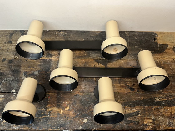 Image 1 of Set vintage di 6 faretti dell'era spaziale di massive