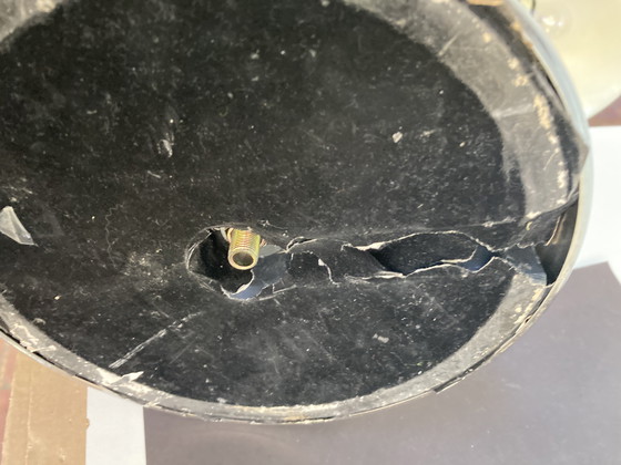 Image 1 of Vintage jaren 90 chromen scharnierende binnenlamp