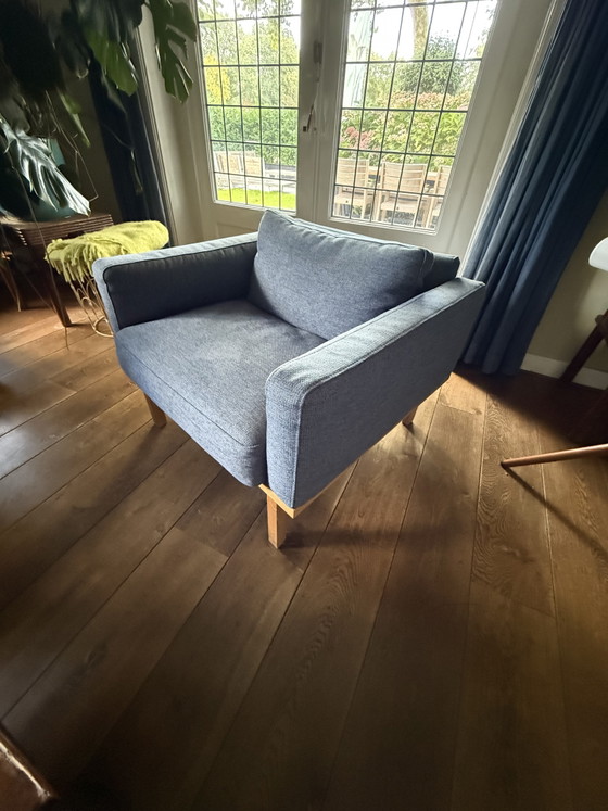 2x Bolia ‘Elton’ stoeltjes – Fauteuils, Wood, Textile (photo 6 of 7)