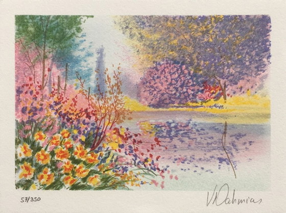 Image 1 of Richard NAHMIAS Petite suite VI Signed lithograph 1995