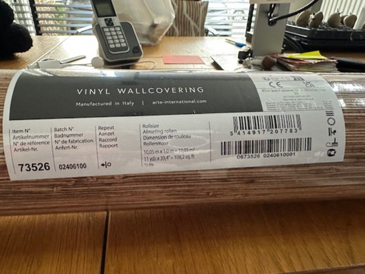 Carta da parati Arte Pampas Matiz 73526 cammello