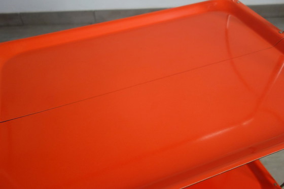 Image 1 of Carrello pieghevole arancione, Bremshey, 1970