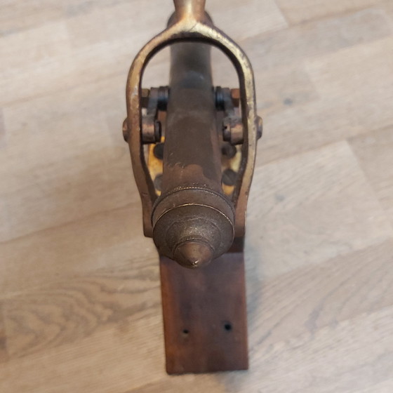 Image 1 of Antieke kurkentrekker profesioneel tafelmodel - The King