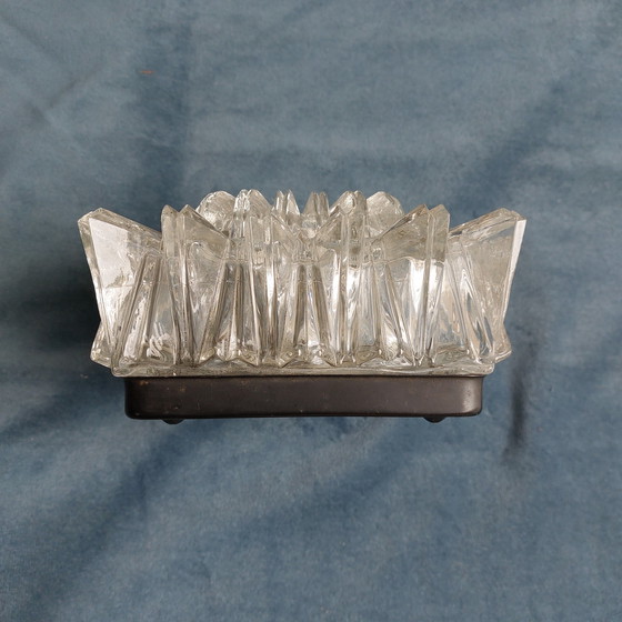 Image 1 of Glashutte Limburg lampada da soffitto vintage, plafoniera