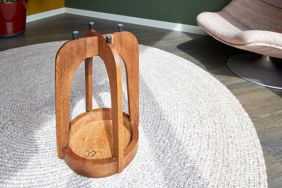 Image 1 of oak side table Amsterdam School