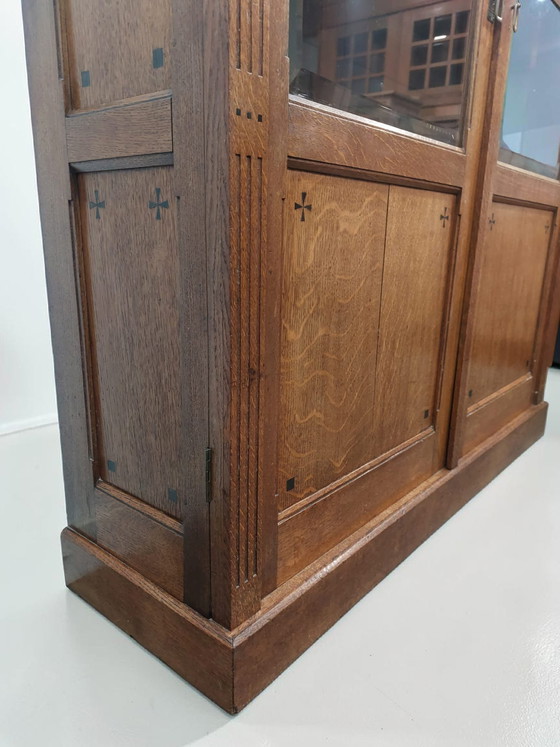 Image 1 of bibliothèque ancienne, meuble Art Déco