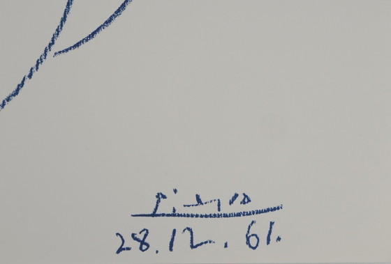 Pablo Picasso: The Blue Dove (Large Model), Signed Lithograph – Lithographs & prints, Paper (photo 2 of 6)