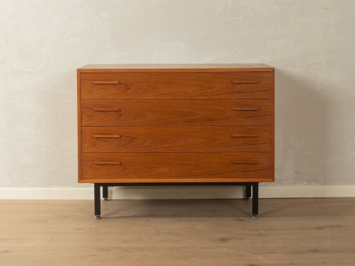 1960s chest of drawers, Kai Kristiansen, FM Møbler, vintage