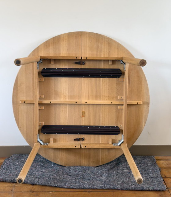 Image 1 of Danish Oak Dining Table by Haarby