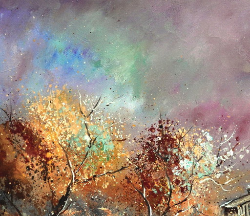 Alte Scheune im Herbst – kunst, Canvas (photo 2 of 5)