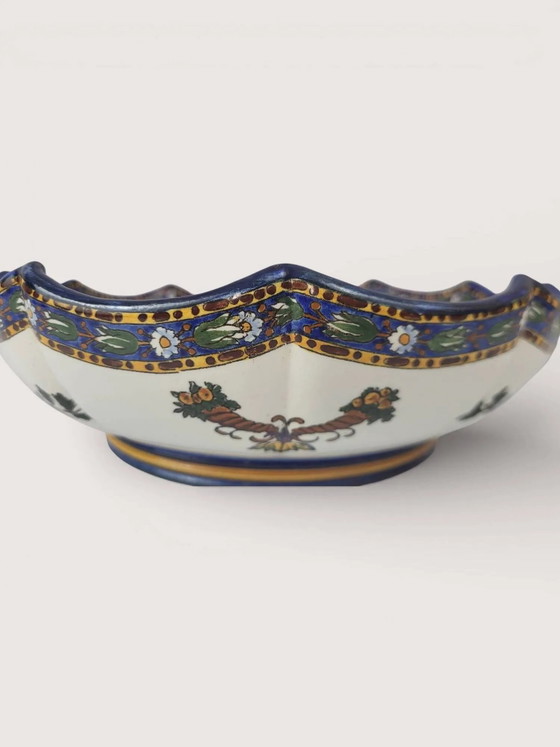 Melon dish in Gien earthenware, 19th century – Bowls, Porcelain, Renaissance (photo 8 of 12)