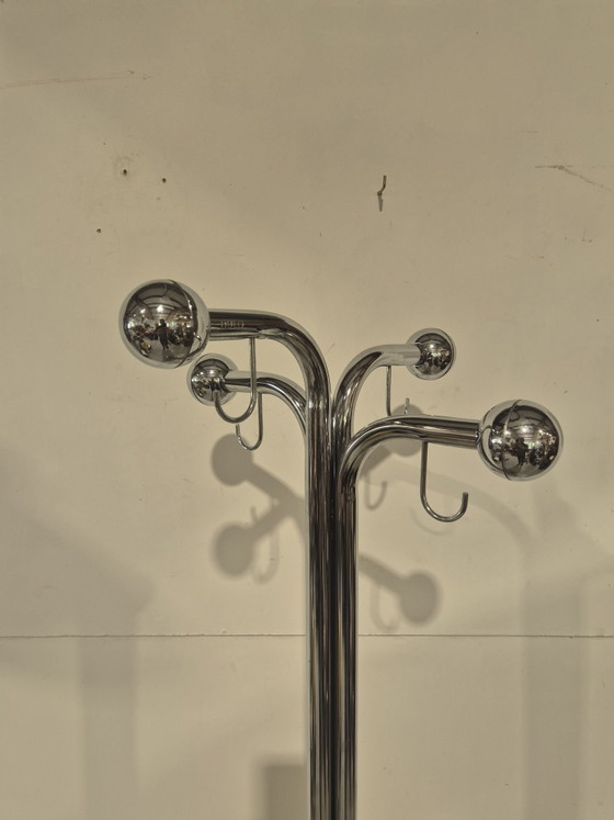 Appendiabiti vintage italiano cromato di Bulo – Cromo (photo 3 of 6)
