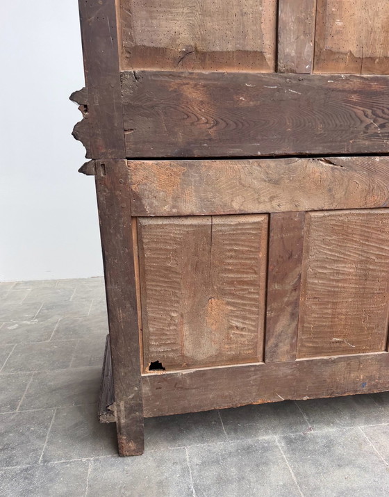 18th Century Two-Part Buffet in Walnut. – High Boards, Metal, Wood (photo 13 of 13)