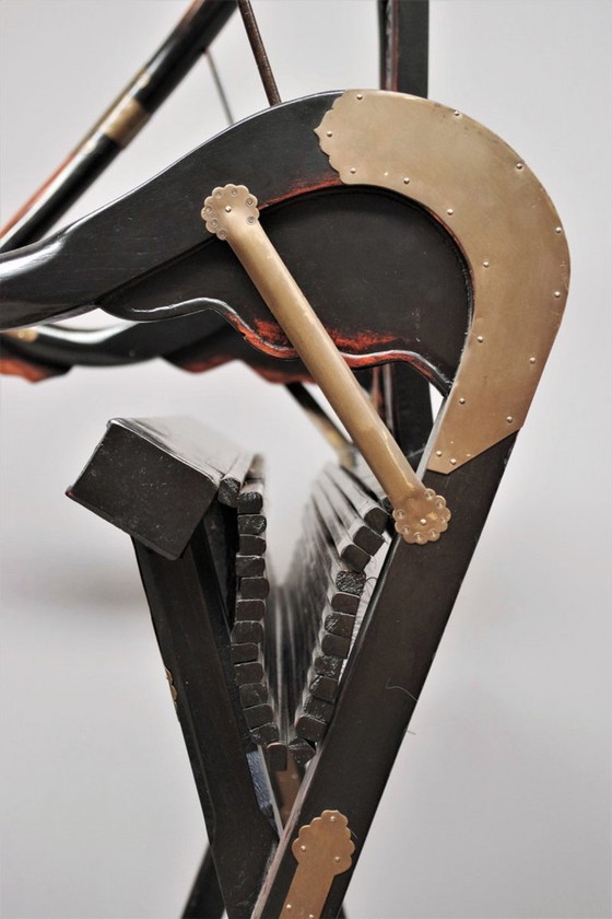 Image 1 of Ein Paar Klappthrone im Stil der Ming-Dynastie – Herstellung in den 1940er Jahren