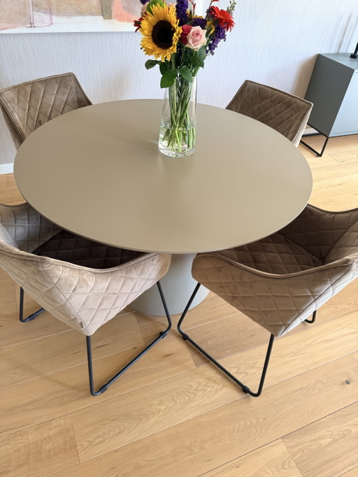 Chaises Riviera Maison – eetkamerstoelen, Metal, Textile (photo 2 of 5)