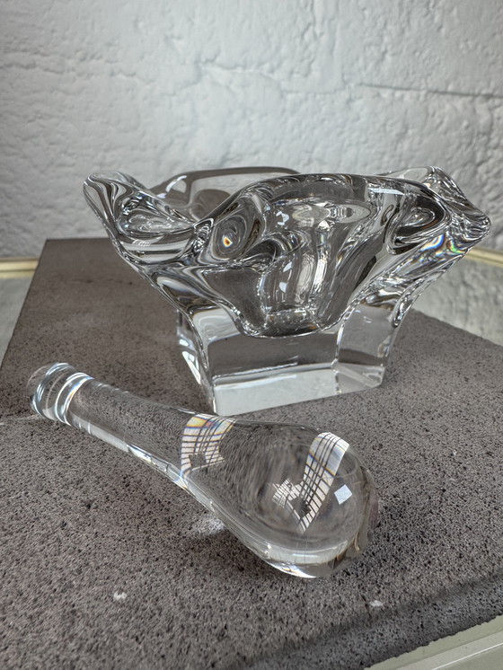 Image 1 of Bayel crystal ashtray from the 70s