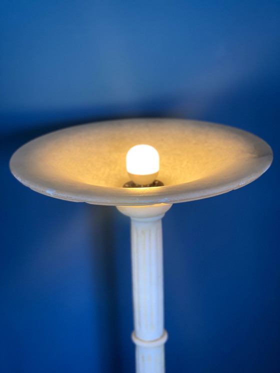 Image 1 of 2 Kolom - Marmeren Vintage Vloerlampen