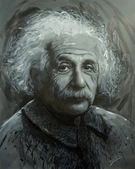 Waldemar Zwolinski -Albert Einstein