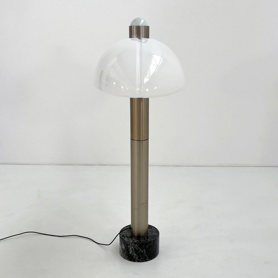 Lámpara de pie Farfalla de Enrico Tronconi, 1974 – Lámparas de pie, Marble, Metal (photo 4 of 13)