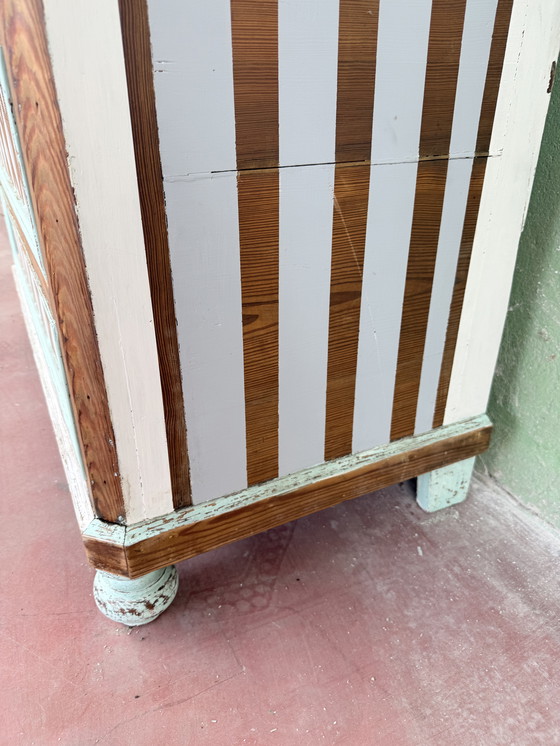 Image 1 of Cassettiera rustica italiana 800 restyle larice 