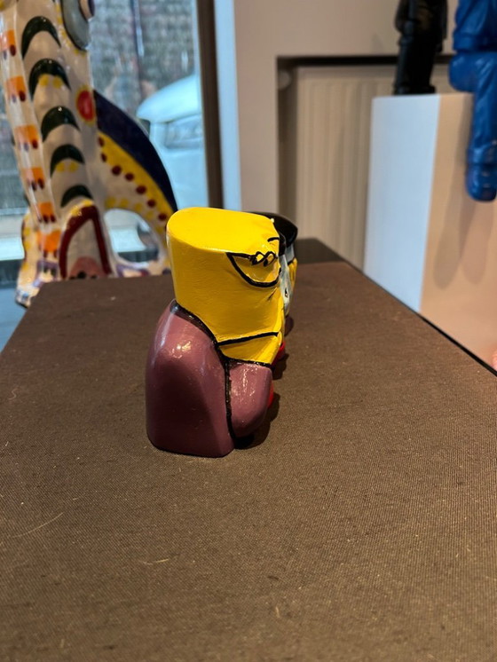 Image 1 of herman Brood (1946-2001) sculptuur Horen Zien en ZWijgen