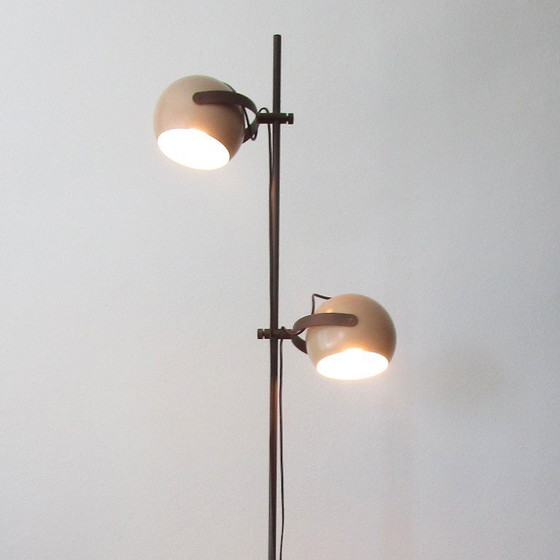 Image 1 of Lampada da terra vintage Anvia anni '70 con due lampadine regolabili