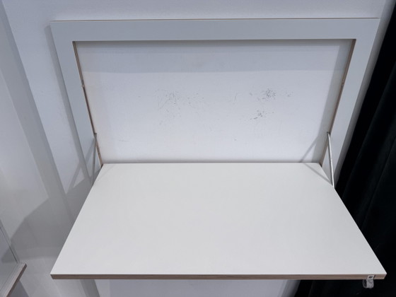 Bureaux Fläpps 80x50-1 – Blanc | PRODUIT DE SECONDE MAIN – AMBIVALENZ, Bois (photo 9 of 14)