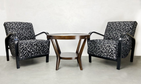 Image 1 of Coffee table by Kropáček & Koželka "Night Saturn" - 1950s