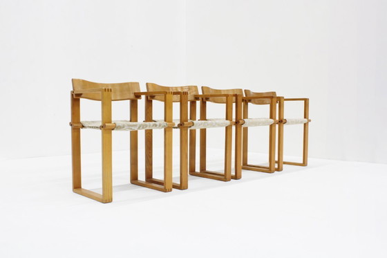 Image 1 of Vintage dining room chairs Ate van Apeldoorn set of 4