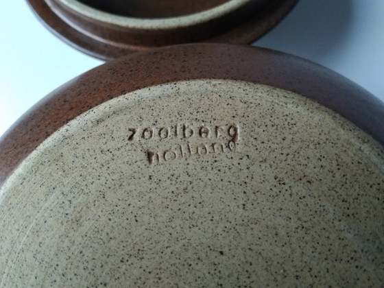 Image 1 of Zaalberg Keramiek Holland, Dekschaal Rondom Jaren 70