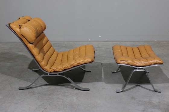 Image 1 of Lounge Chair and Ottoman from Arne Norell AB, 1960s
