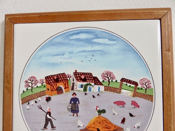 Image 1 of Villeroy & Boch, 3er Set Untersetzer, Design Gerard Laplau, 80er