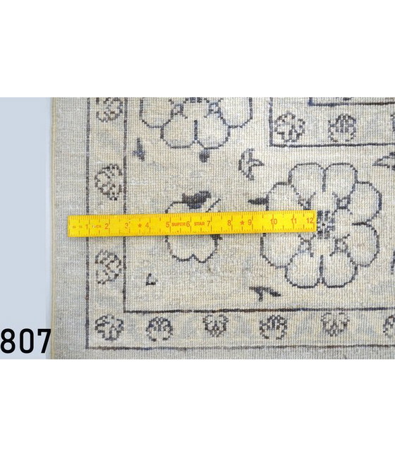 Tappeto Ziegler Beige, 287x199 cm, Tappeto in Lana Annodato a Mano con Motivo Floreale Classico, Tappeti (foto 3 di 5)