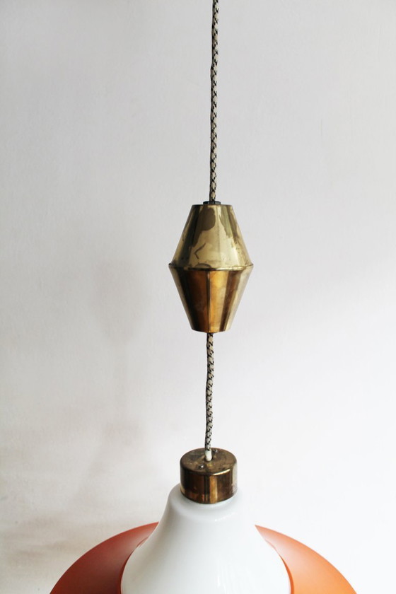 Image 1 of Vintage 1960s Adjustable Ceiling Lamp