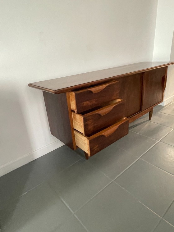 Image 1 of Rosewood sideboard from the 1960s, Nordic style.