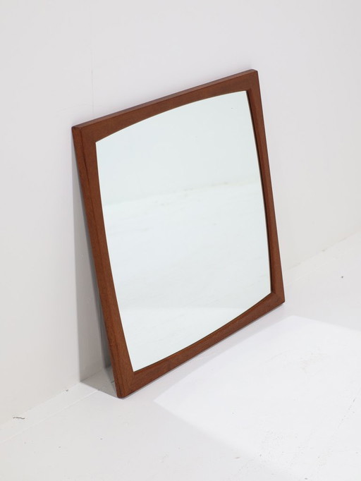 Spiegel Aksel Kjersgaard Kai Kristiansen teak vierkant