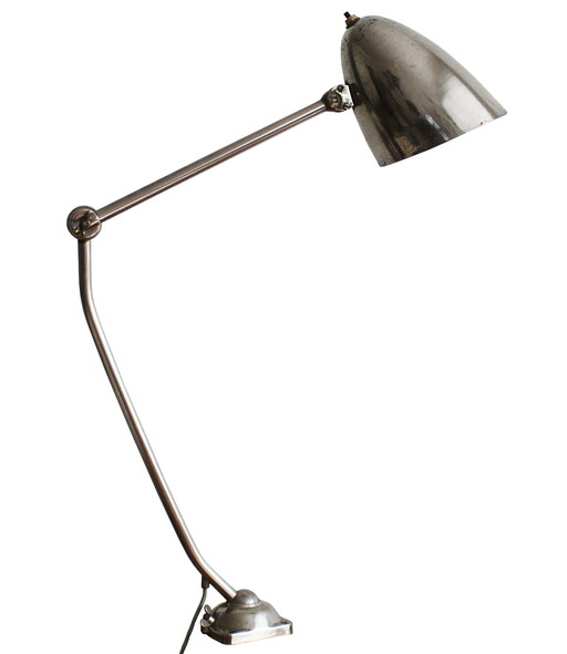 Verstelbare bureaulamp uit 1930
