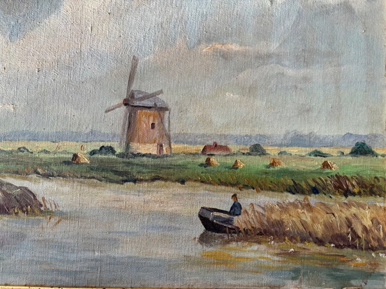 Image 1 of Gerard Delfgaauw Paesaggio dei Polder