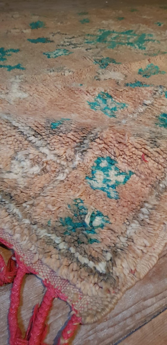 Image 1 of Handgeknüpfter Berberteppich aus Wolle, 263 x 170 cm