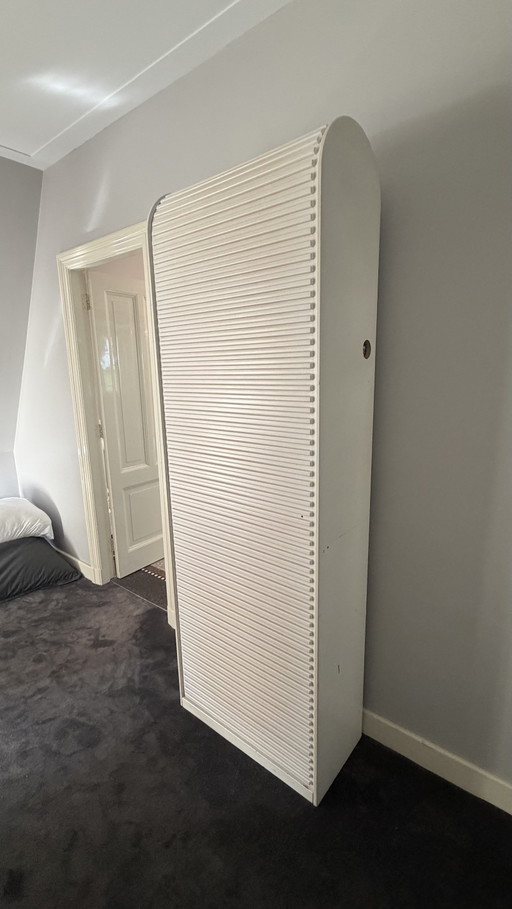 2 White Pastoe Amsterdam Cabinets – kasten, Plastic, Wood (photo 2 of 7)