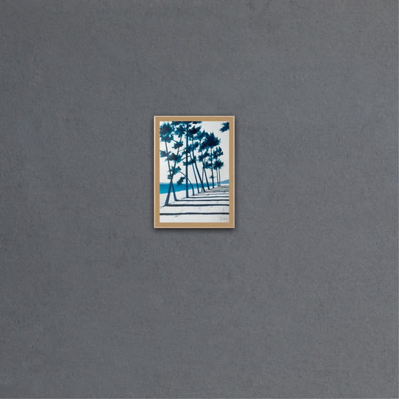 Image 1 of Inchiostro su carta bianca da 250 g. Dimensioni 21x30 cm.